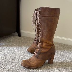 Frye Cowboy Boots with Heel